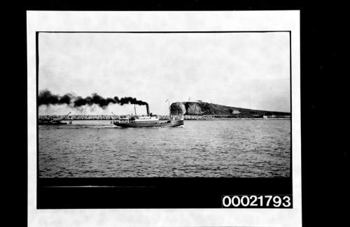 SS KARUAH entering Newcastle Harbour