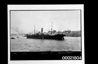 Unidentified steamship