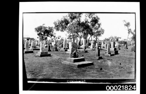 Tombstones in the Japanese Cemetery, Broom