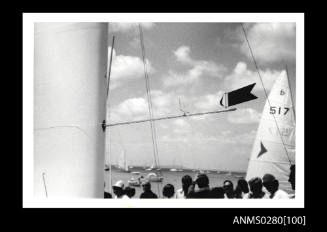 Mast of a catamaran MISS NYLEX