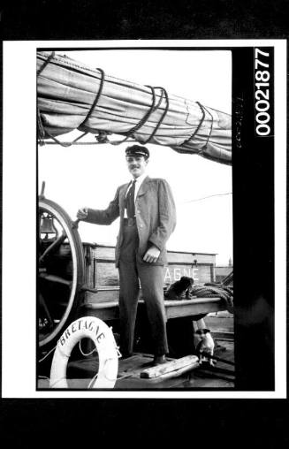 Three-masted French barque BRETAGNE