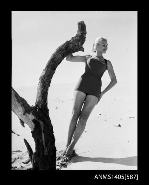 Woman modelling swimwear