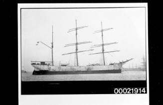 Three-masted barque ISLAMOUNT