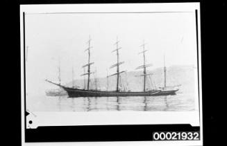 Four-masted barque ANNIE M REID (ex HOWARD TROOP)