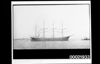 Four-masted barque ANNIE M REID (ex HOWARD TROOP)