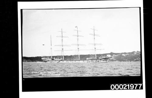 Cadet ship MEDWAY in Sydney Harbour