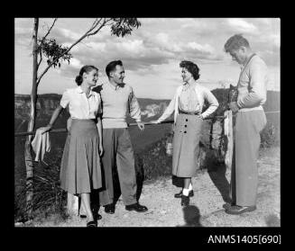 Group of people modelling casual wear