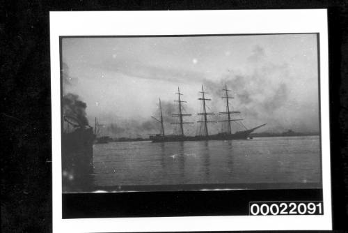 Four-masted barque DOWAN HILL