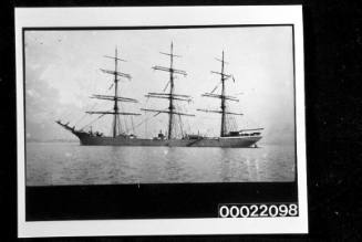 British ships, unidentified three-masted barque