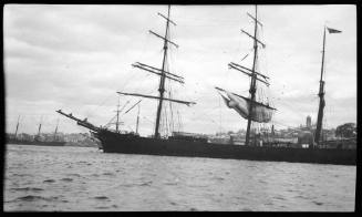 British ships, unidentified three-masted barque