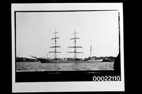 British ships, unidentified three-masted barque