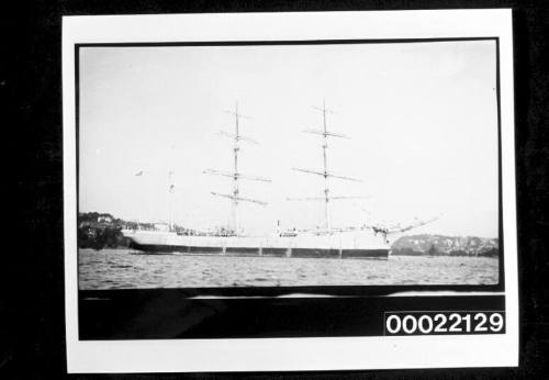 Unidentified four-masted French barque