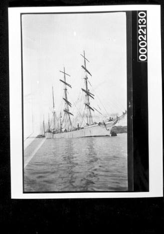 Unidentified four-masted French barque