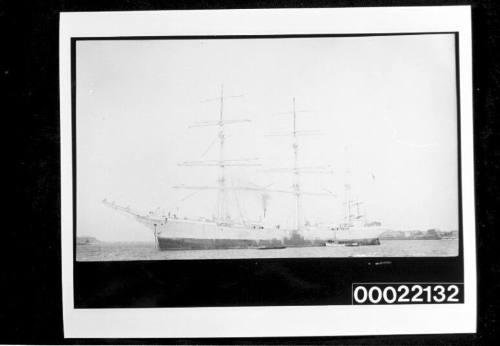 Unidentified four-masted French barque