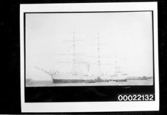 Unidentified four-masted French barque