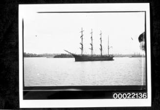 Unidentified four-masted French barque