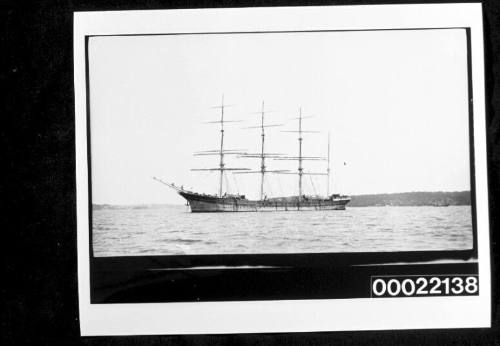 Unidentified four-masted French barque