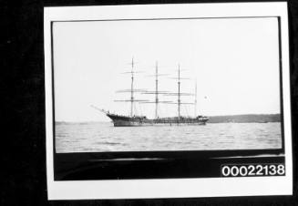 Unidentified four-masted French barque