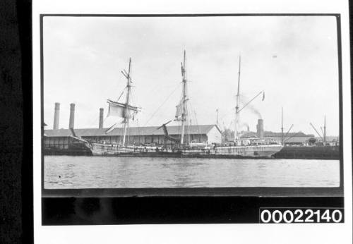 Unidentified four-masted French barque