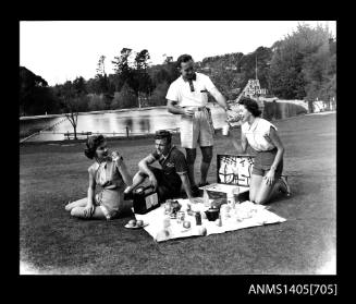 Group of people modelling casual wear