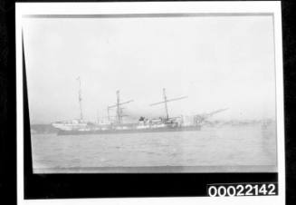 Unidentified four-masted French barque