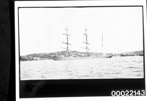 Unidentified four-masted French barque