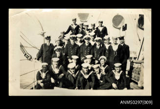 Officers and crew HMS KANIMBLA