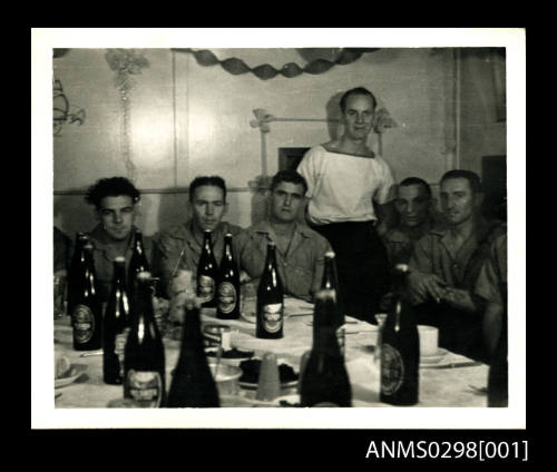 Christmas dinner on HMAS KANIMBLA