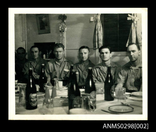 Christmas dinner on HMAS KANIMBLA