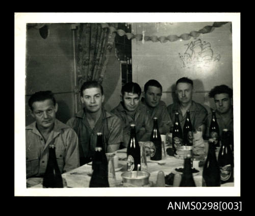 Christmas dinner on HMAS KANIMBLA