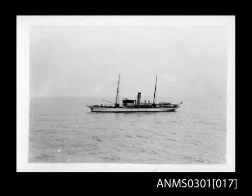 SS STORE NORDISKE, Danish cable ship, from HMAS KANIMBLA, April 1940