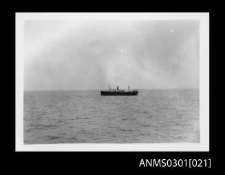 SS WILFORD, Norwegian cargo steamship, from HMAS KANIMBLA, April 1940