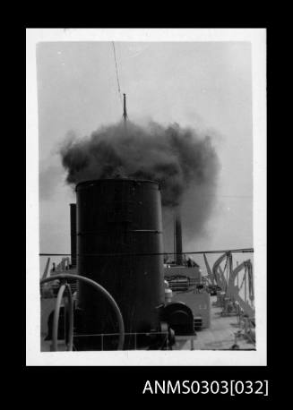 Upper deck of HMS KANIMBLA