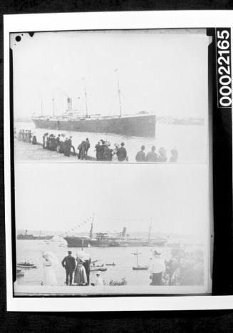 Departure of SS AFRIC, Millers Point