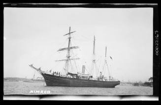 NIMROD - the vessel used in the British Antarctic Expedition 1907 - 1909 commanded by Ernest Shackleton