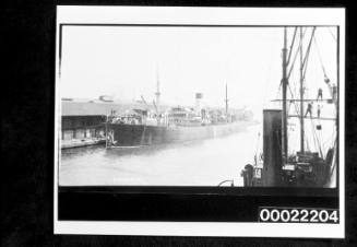 Ships unloading in Darling Harbour