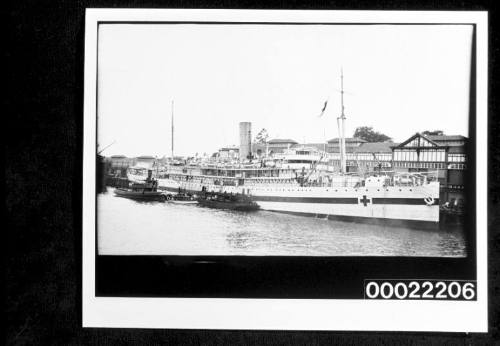 Darling Harbour and World War 1 (WWI) hospital ship