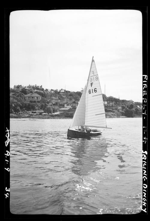 12 foot dinghy FIREFLY on Sydney Harbour