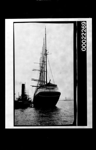 Five-masted American schooner FOREST PRIDE