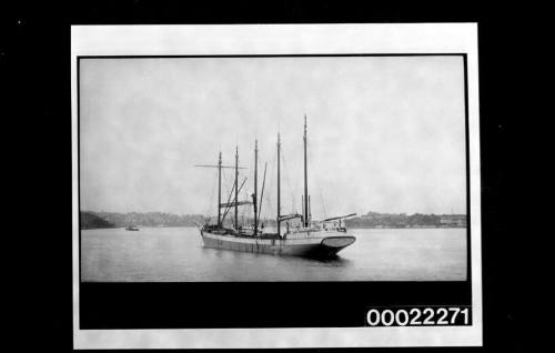 Five-masted American schooner FOREST PRIDE