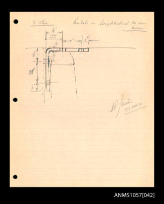 Diagram by Roy Martin of a C Class bracket