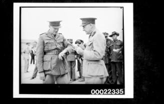 Military troops leaving Sydney