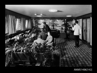 SS SAMOS lounge onboard