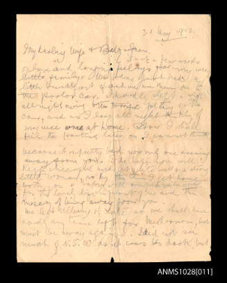 Letter addressed to Beatrice Kerr