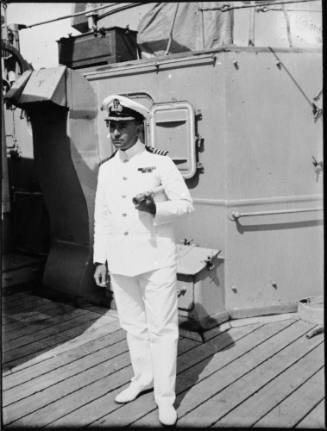 Captain Harold Farncomb, the arrival of HMAS PERTH