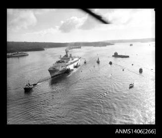 SS ORIANA in Sydney Harbour