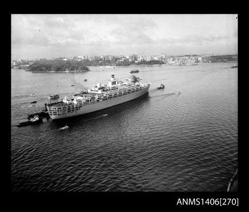 SS ORIANA in Sydney Harbour