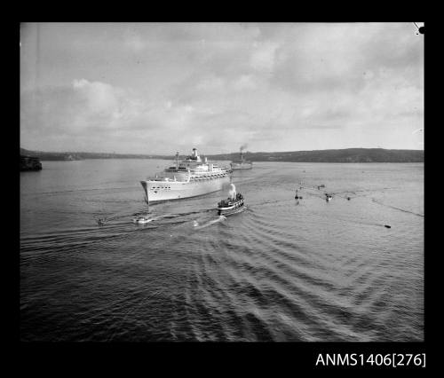 SS ORIANA in Sydney Harbour