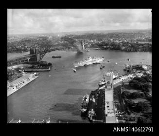 SS ORIANA in Sydney Harbour