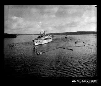 SS ORIANA in Sydney Harbour